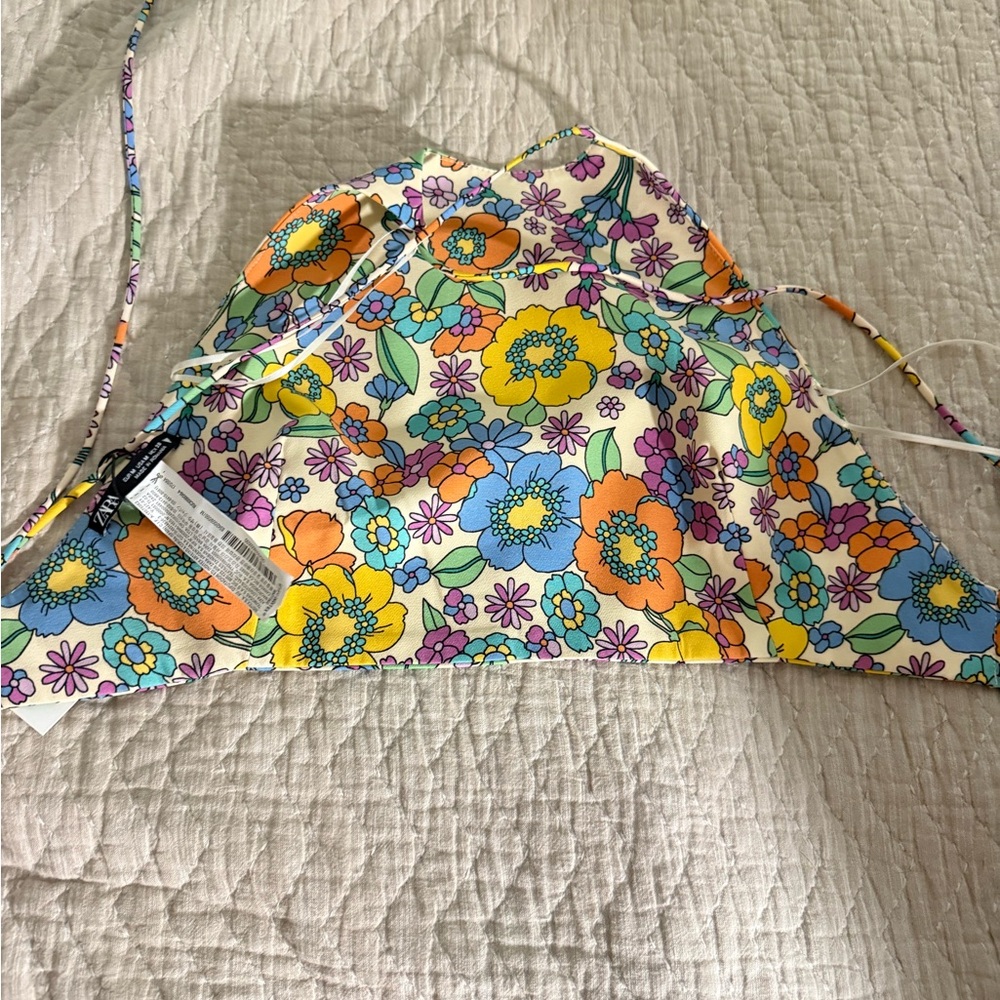 Zara Multicolor Floral top